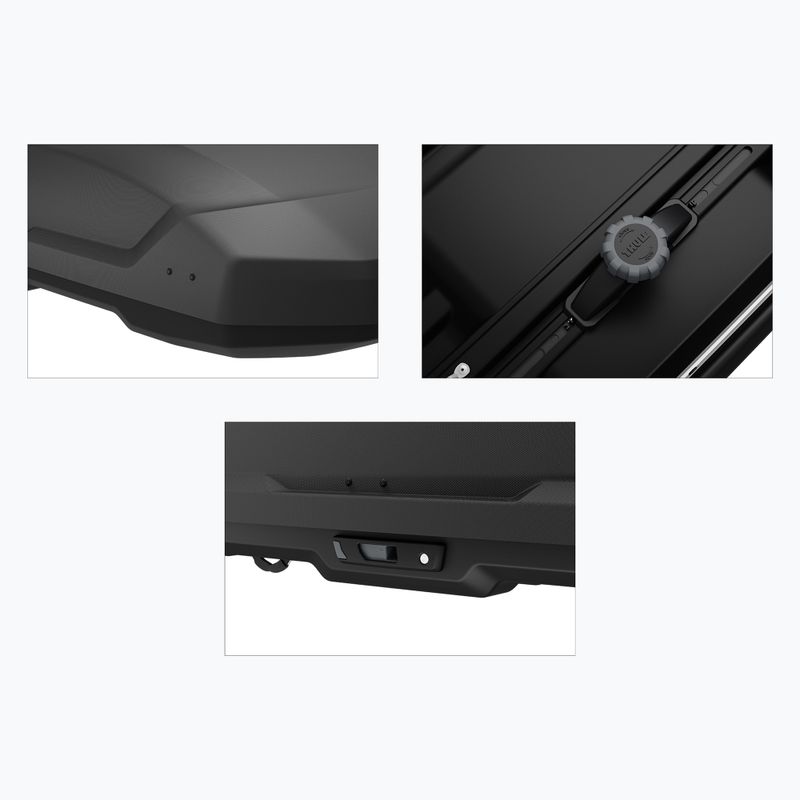 Thule Force 3 L Sport black matte roof box 12