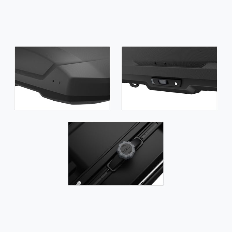 Thule Force 3 L black matte roof box 12