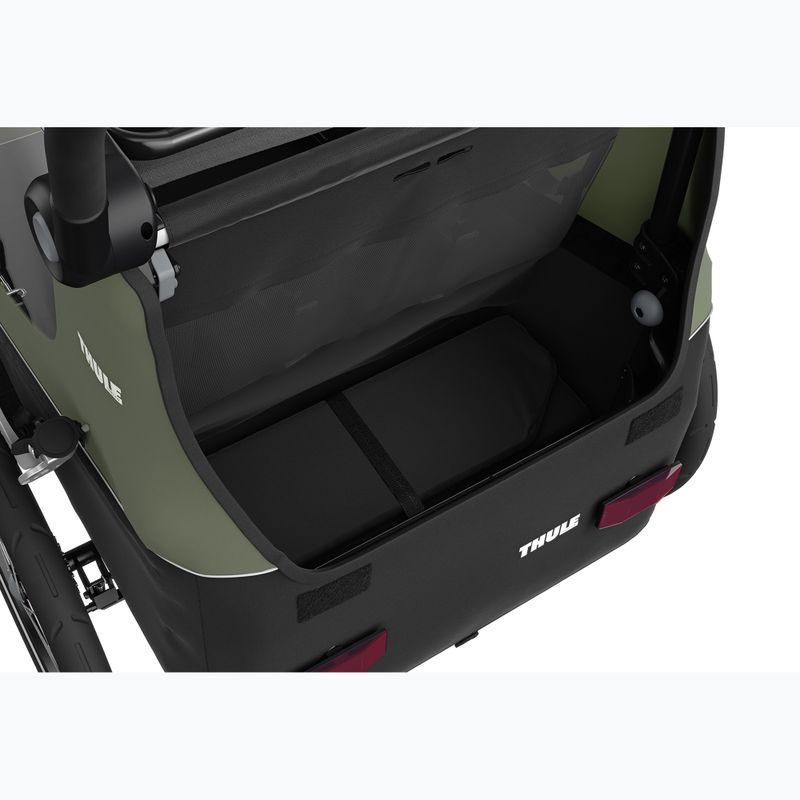 Bike trailer Thule Courier vintage green 6