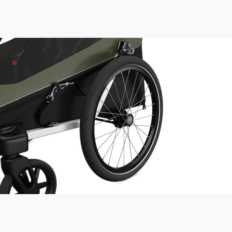 Bike trailer Thule Courier vintage green 7
