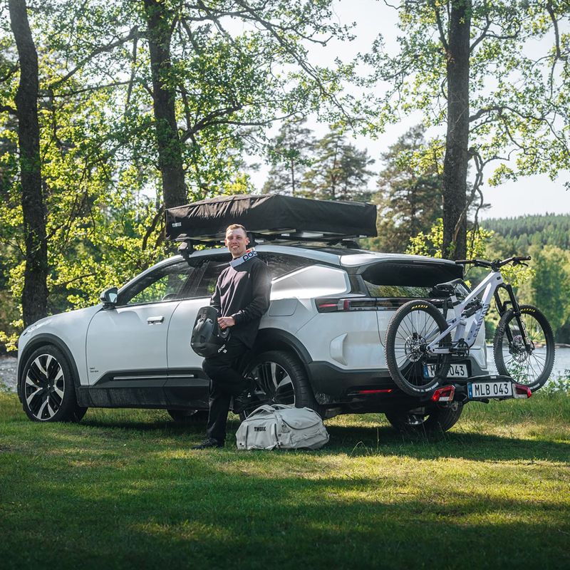 Towbar bike rack Thule VeloLite 3Bike black 8