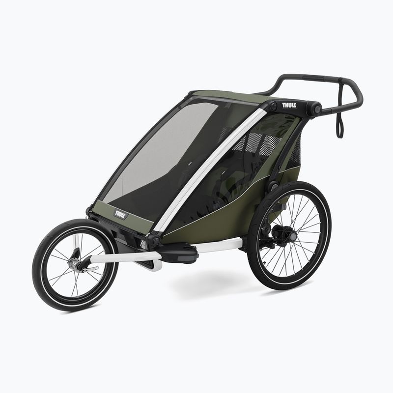 Bike trailer Thule Chariot Lite Double vintage green 4
