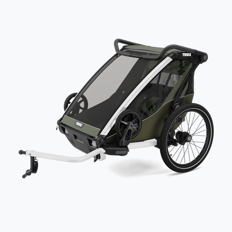 Bike trailer Thule Chariot Lite Double vintage green 5