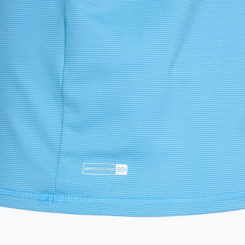 Men's Quiksilver Heritage Heather azure blue swim longsleeve 3