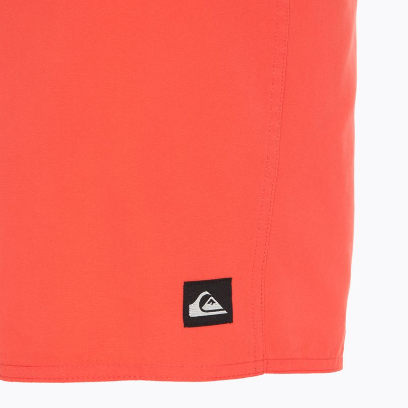 Quiksilver Men's Everyday Solid 20" High Risk Red Swim Shorts 4