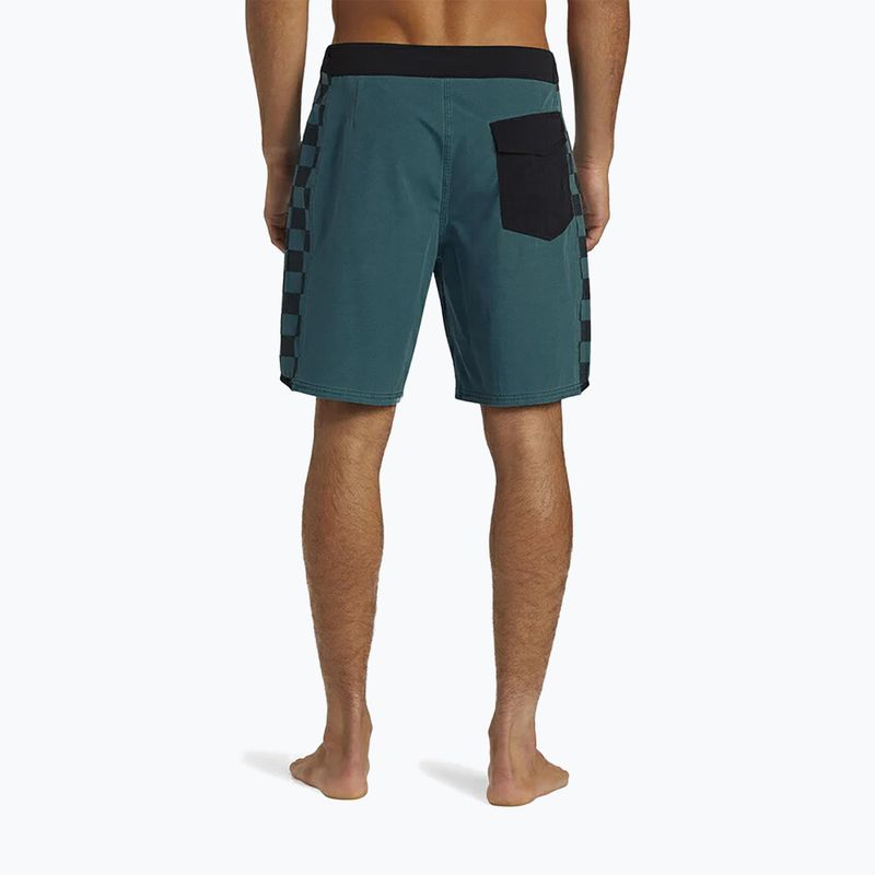 Men's Quiksilver Original Arch Hempstretch 18" Colonial Blue swim shorts 5