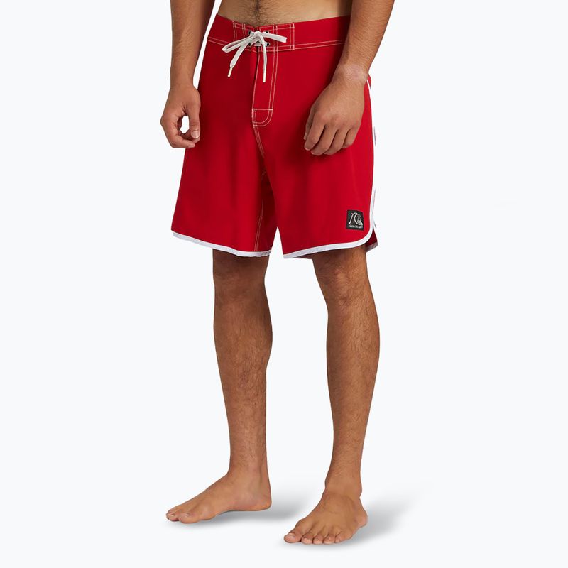 Men's Quiksilver Original Scallop 18" Salsa swim shorts 4