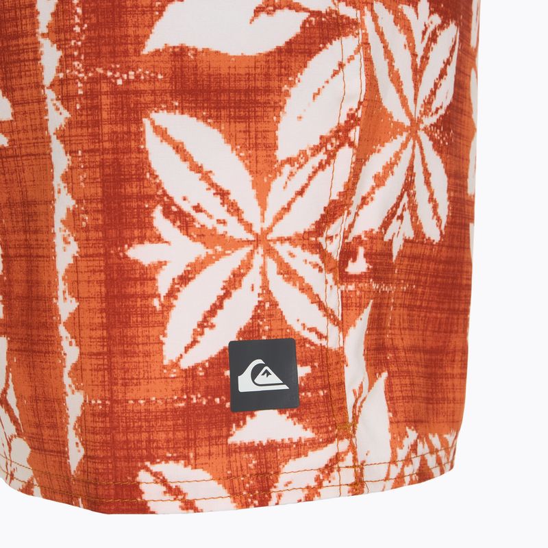 Quiksilver men's Roots Volley 17" Red swim shorts 3