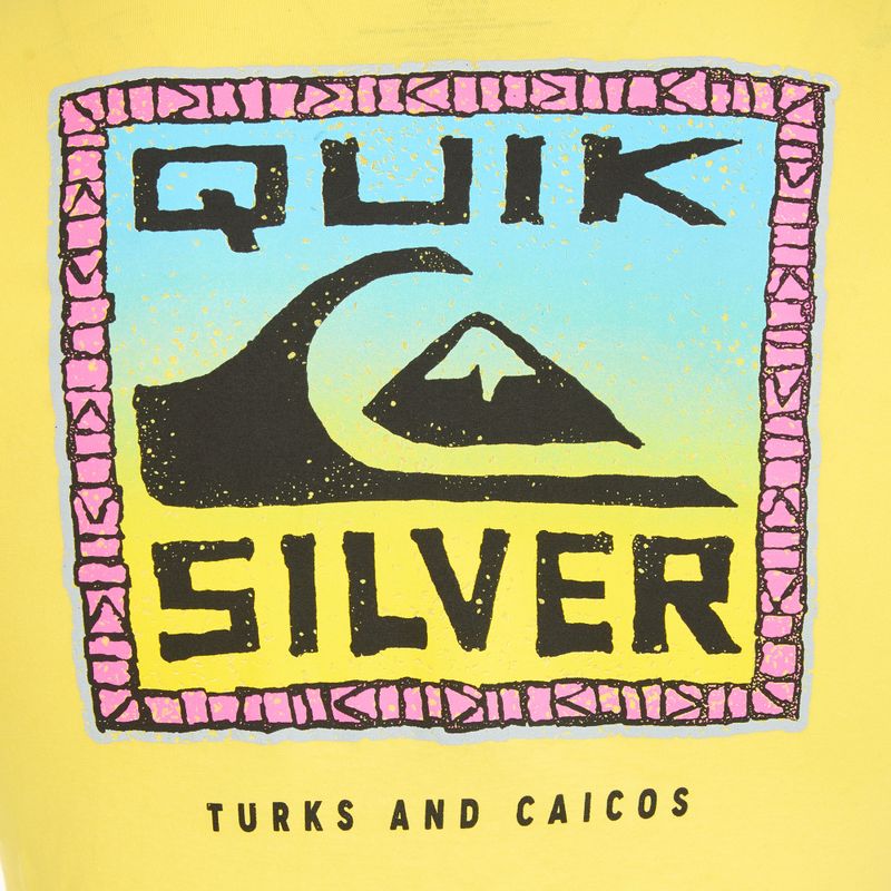 Quiksilver men's t-shirt Ndthoughtturksc yellow/pink/blue/black/green/grey 3