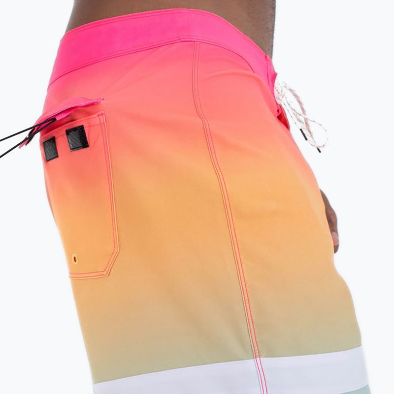 Hurley Phantom Block Party 18" men's swim shorts nectarine 2 4