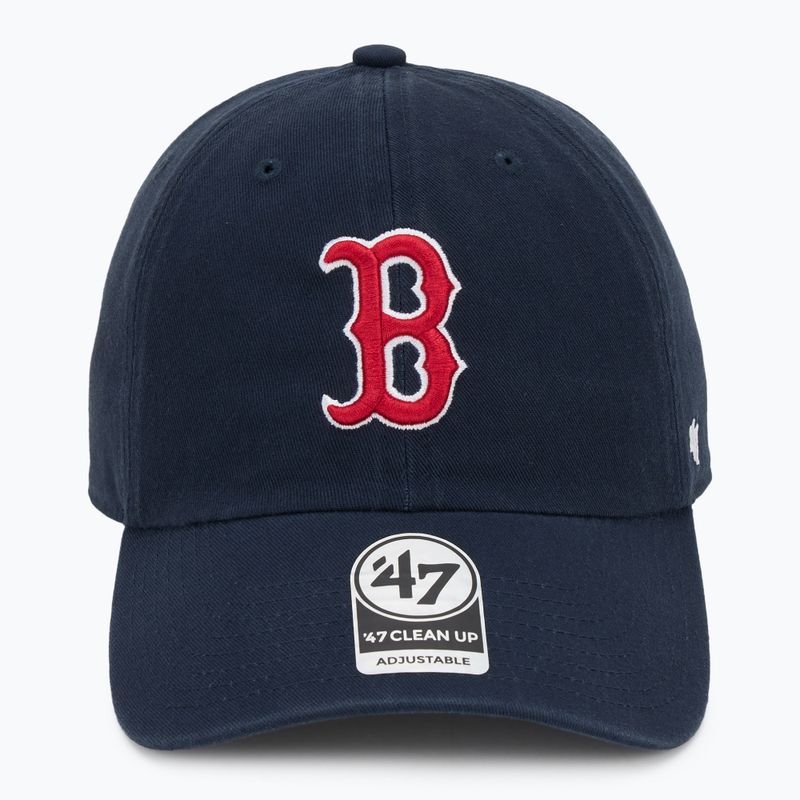 47 Brand MLB Boston Red Sox CLEAN UP navy baseball cap 2