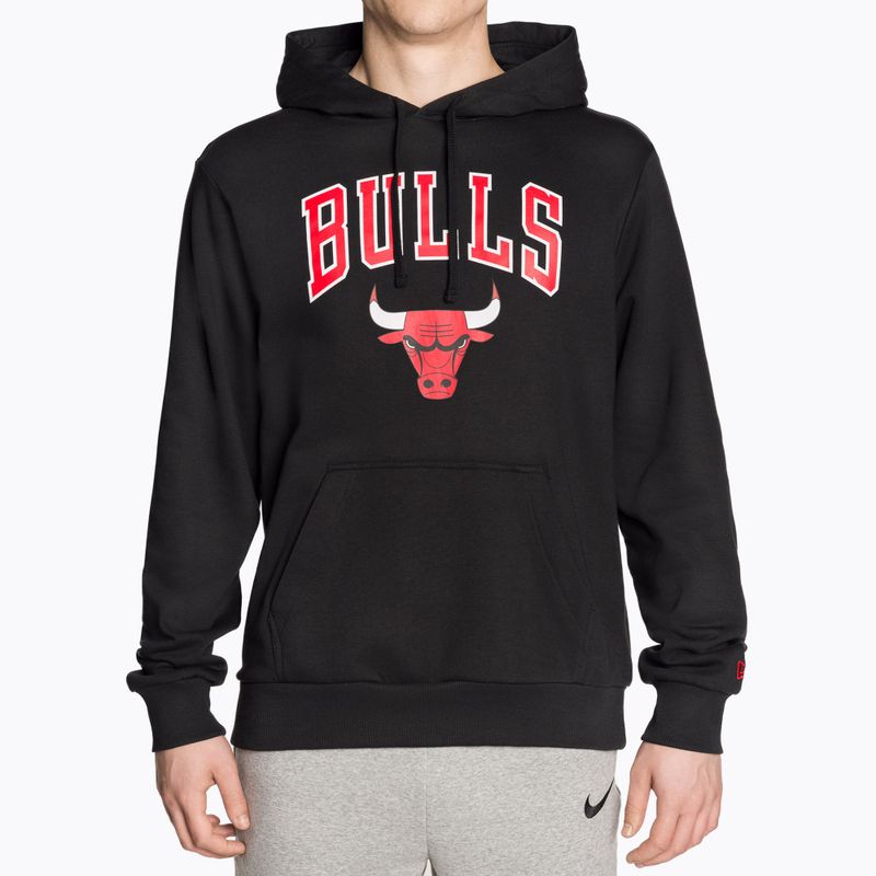 Men's New Era NBA Regular Hoody Chicago Bulls black