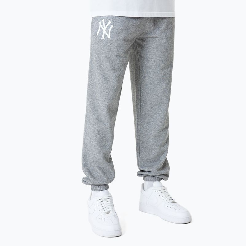 Men's New Era MLB Essentls Jogger New York Yankees grey med trousers