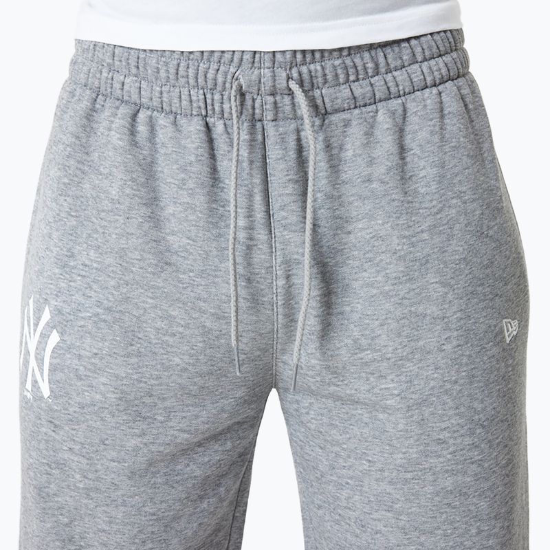 Men's New Era MLB Essentls Jogger New York Yankees grey med trousers 4