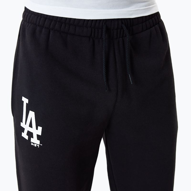 Men's New Era MLB Essentls Jogger Los Angeles Dodgers trousers black 4