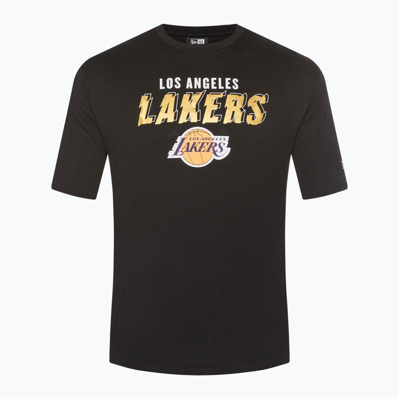 Men's New Era Team Script OS Tee Los Angeles Lakers black 6