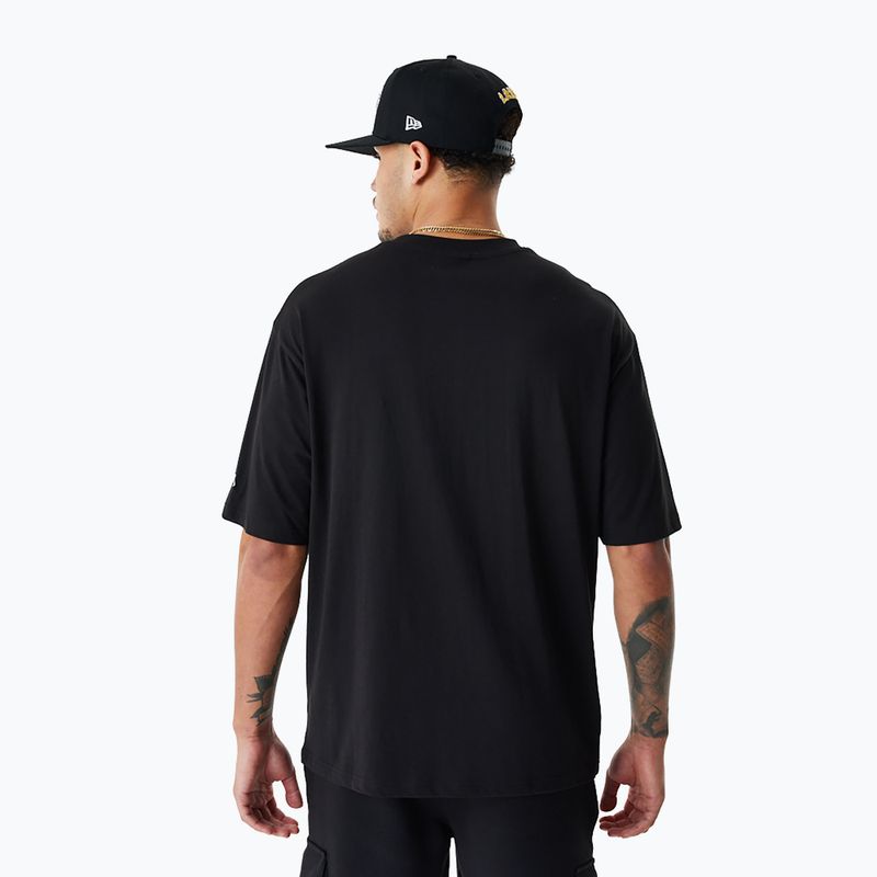 Men's New Era Team Script OS Tee Los Angeles Lakers black 2