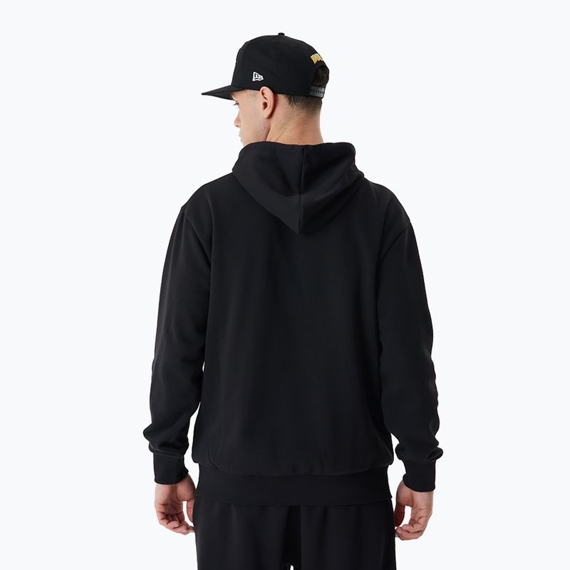 Men's New Era Team Script OS Hoody Chicago Bulls black 2