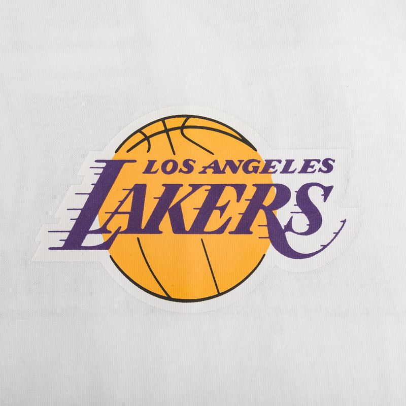 Men's New Era NBA Large Graphic BP OS Tee Los Angeles Lakers white 9