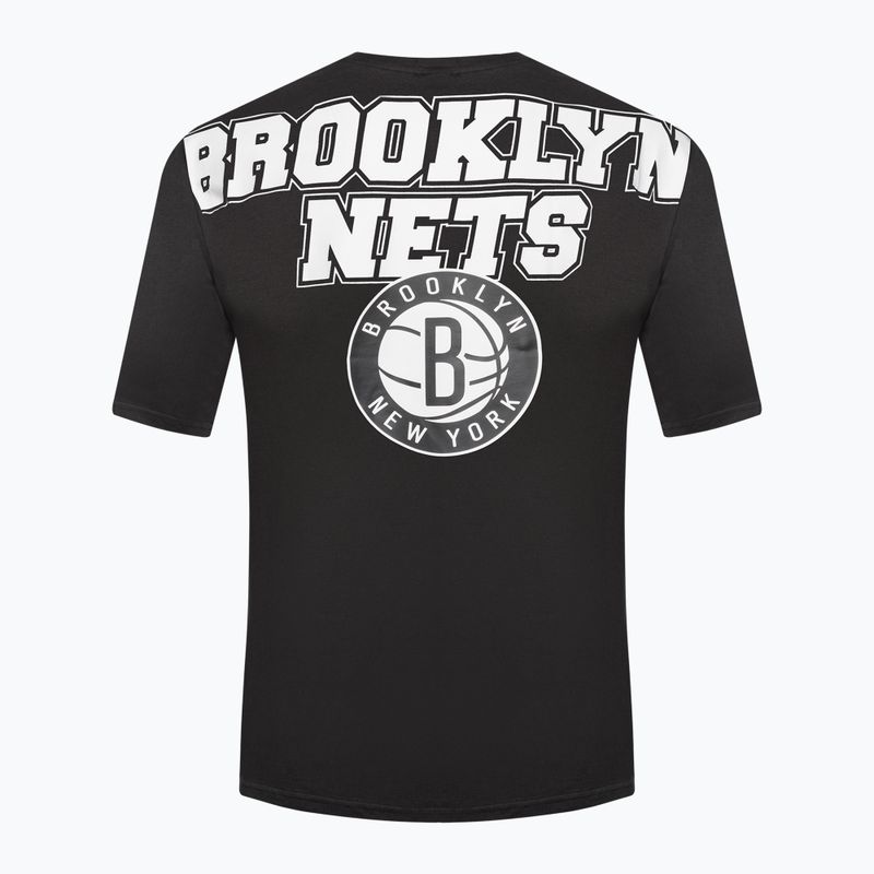 Men's New Era NBA Large Graphic BP OS Tee Brooklyn Nets black 8