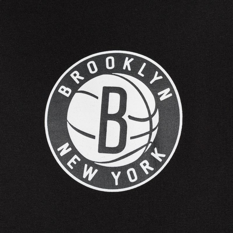 Men's New Era NBA Large Graphic BP OS Tee Brooklyn Nets black 9