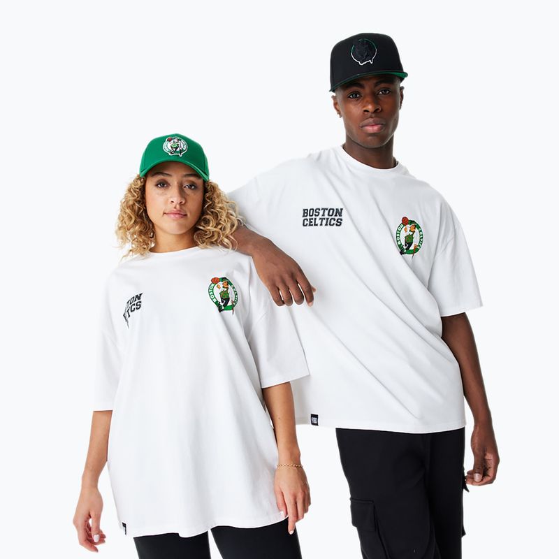 Men's New Era NBA Large Graphic BP OS Tee Boston Celtics white 7