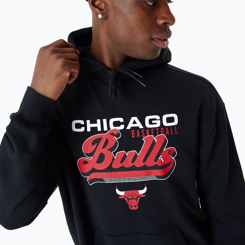 Men's New Era NBA Graphic OS Hoody Chicago Bulls black 4
