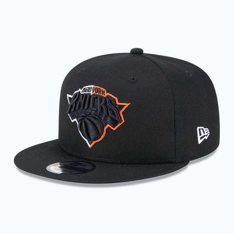 New Era Split Logo 9Fifty New York Knicks cap black 2