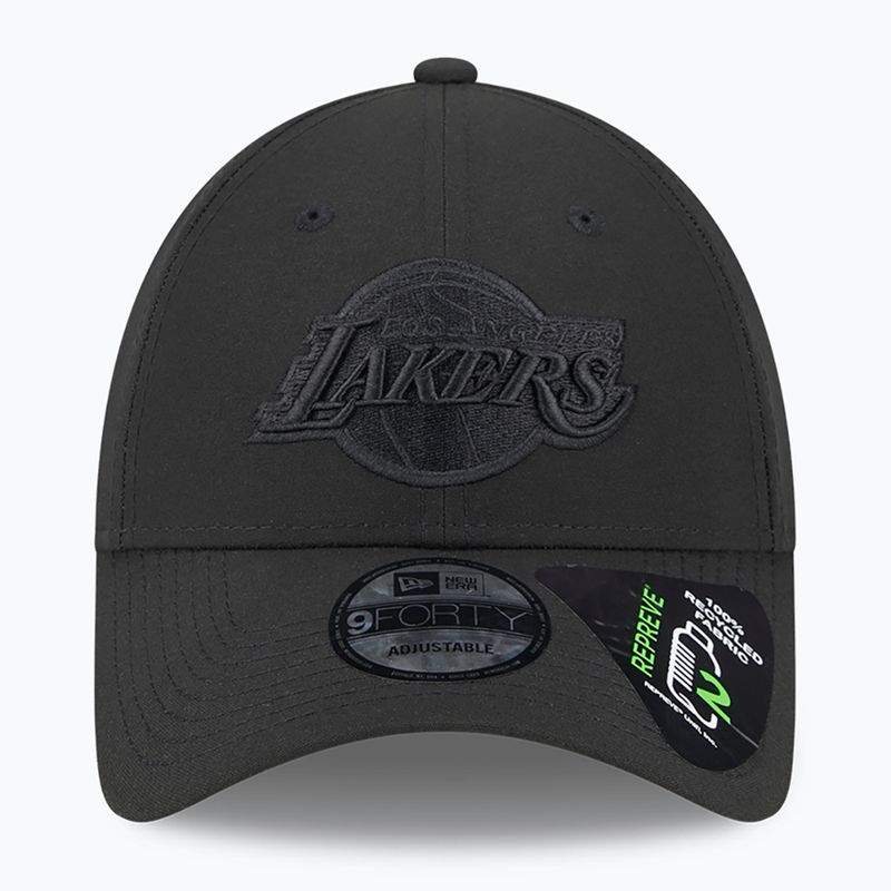 New Era Repreve Outline 9Forty Los Angeles Lakers cap black 3
