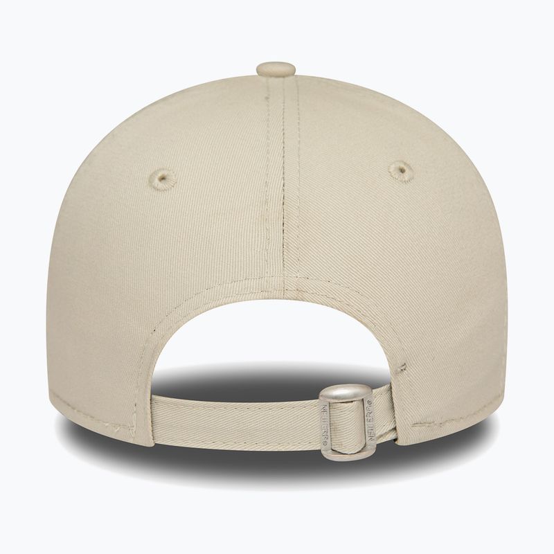 Women's New Era Flower 9Forty New York Yankees baseball cap light beige 4