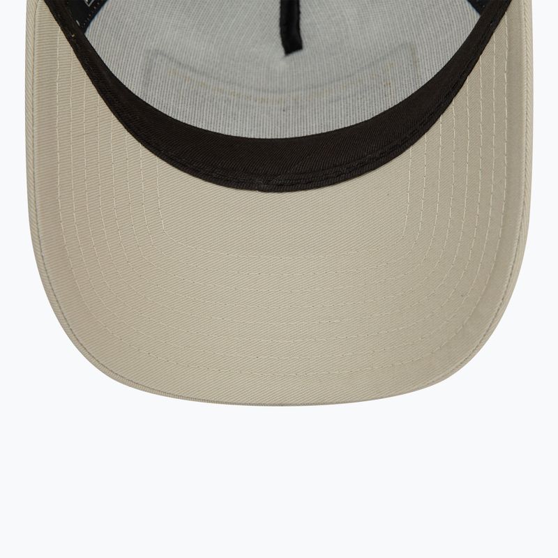 Men's New Era Patch Trucker light beige baseball cap 5