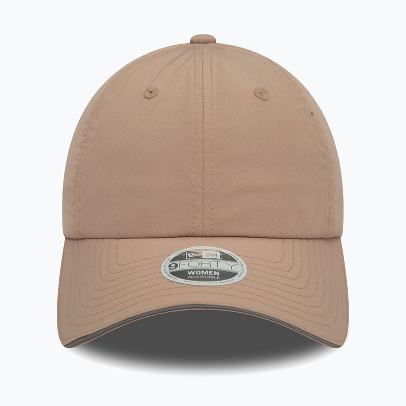 Women's New Era Open Back Cap pastel brown 3