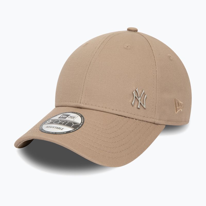 Men's New Era Flawless 9Forty New York Yankees pastel brown baseball cap 2