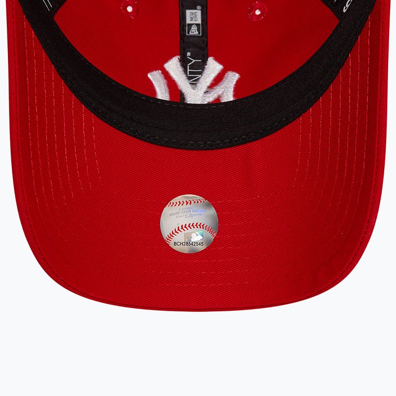 New Era League Essential 9Twenty New York Yankees baseball cap red 7
