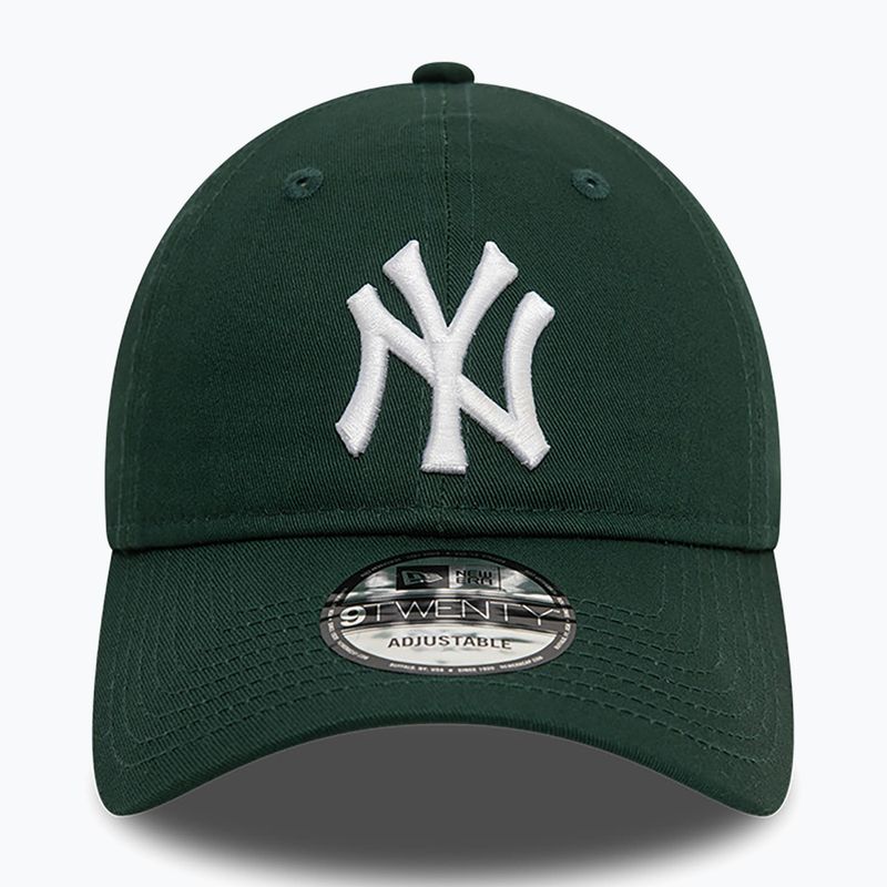 New Era League Essential 9Twenty New York Yankees baseball cap dark green 2