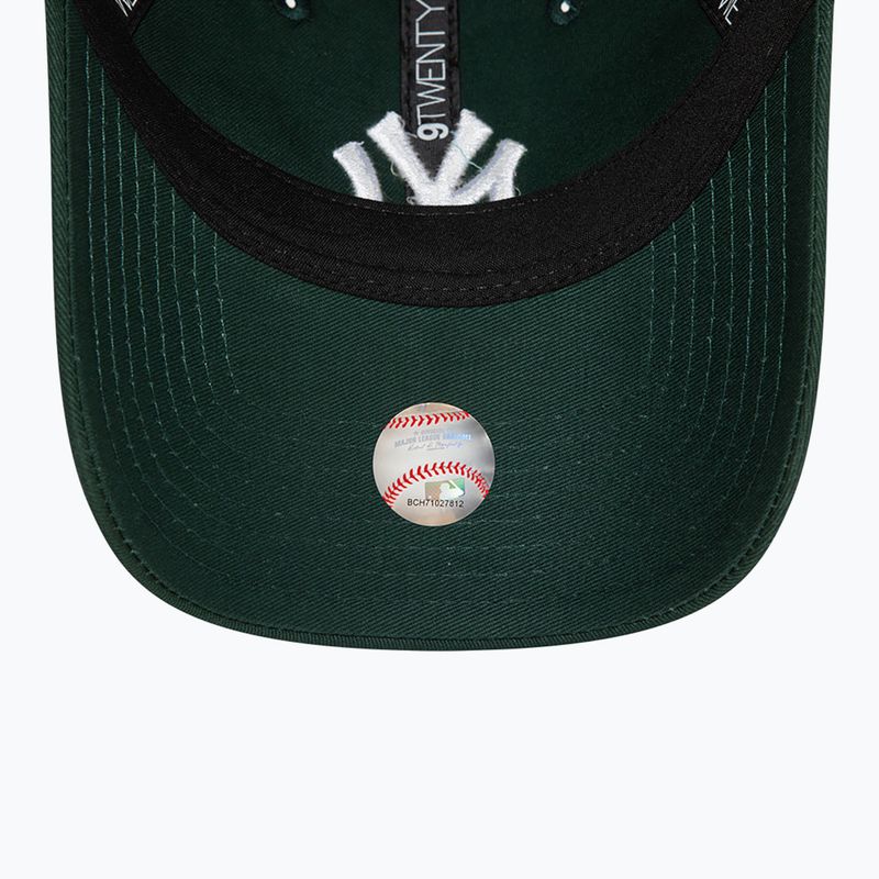 New Era League Essential 9Twenty New York Yankees baseball cap dark green 5