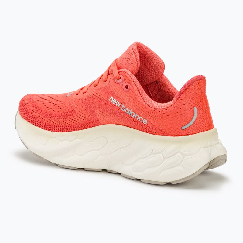 Women's running shoes New Balance Fresh Foam X More v4 gulf red 3