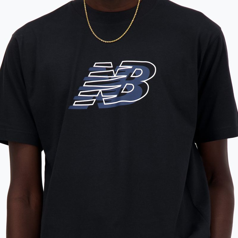 Men's New Balance Graphic black t-shirt 4