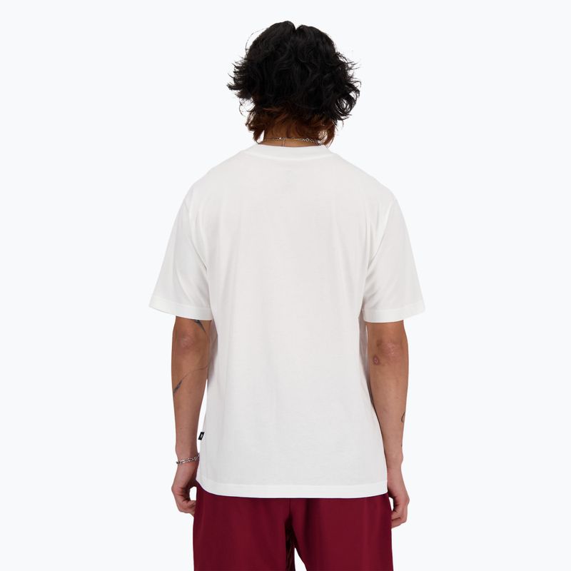 Men's New Balance Graphic white T-shirt 3