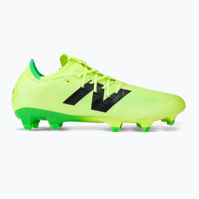 Men's football boots New Balance Furon Pro FG V7+ bleached lime glo 2