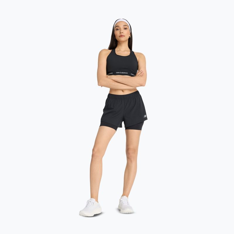 New Balance women's shorts 2IN1 3" black 2