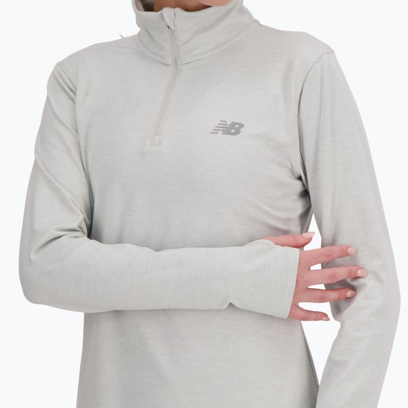 Women's New Balance Sport Essentials Space Dye ashheath running sweatshirt 4