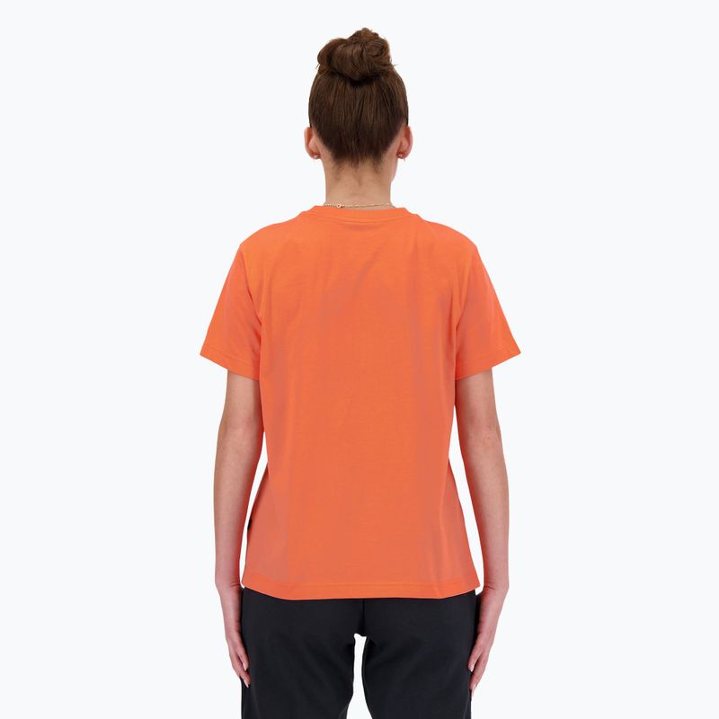 Women's New Balance Script Tee gulfred 3