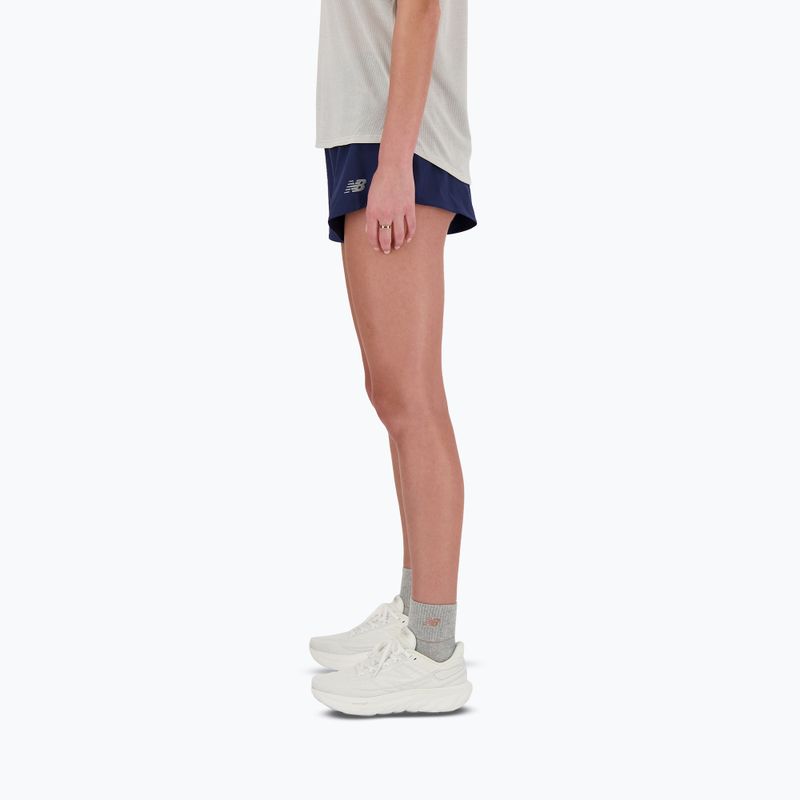 Women's shorts New Balance RC Seamless 3" blue 4