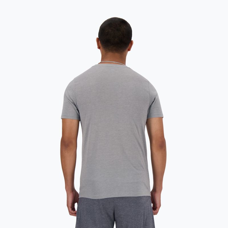 Men's New Balance Sport Essentials Heathertech grey t-shirt 2