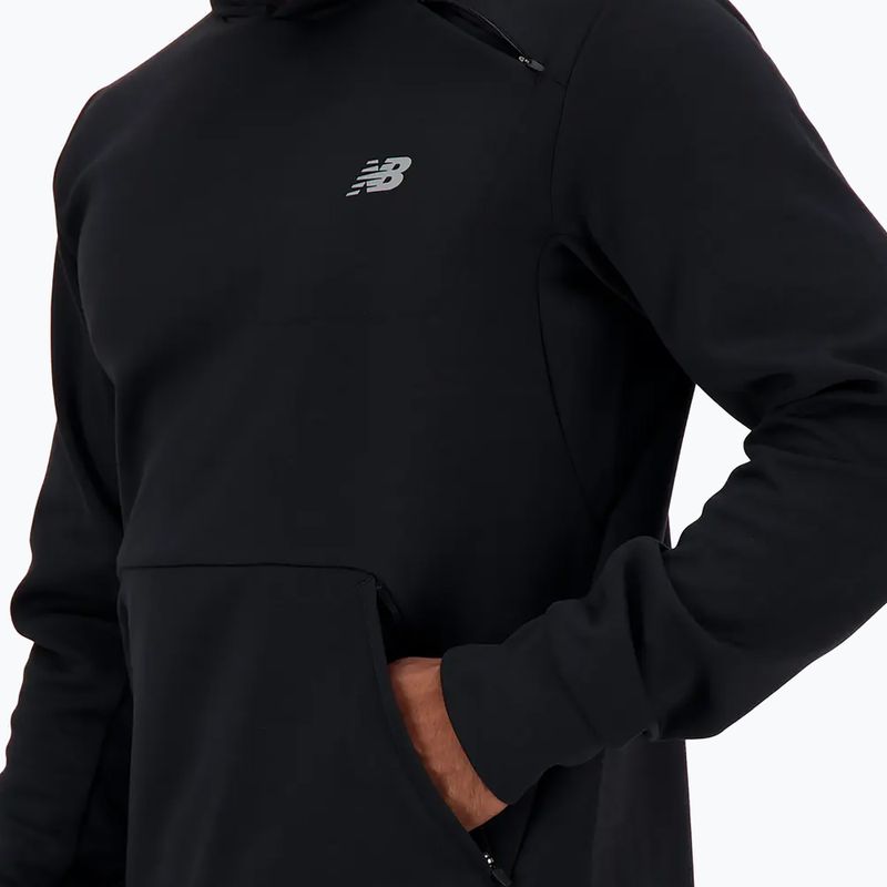 Men's New Balance Tech Knit Hoodie black 4