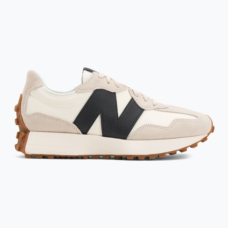 Women's New Balance 327's V1 beige shoes 2