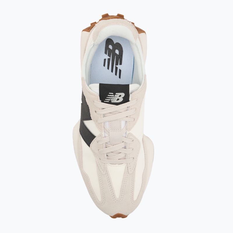 Women's New Balance 327's V1 beige shoes 5