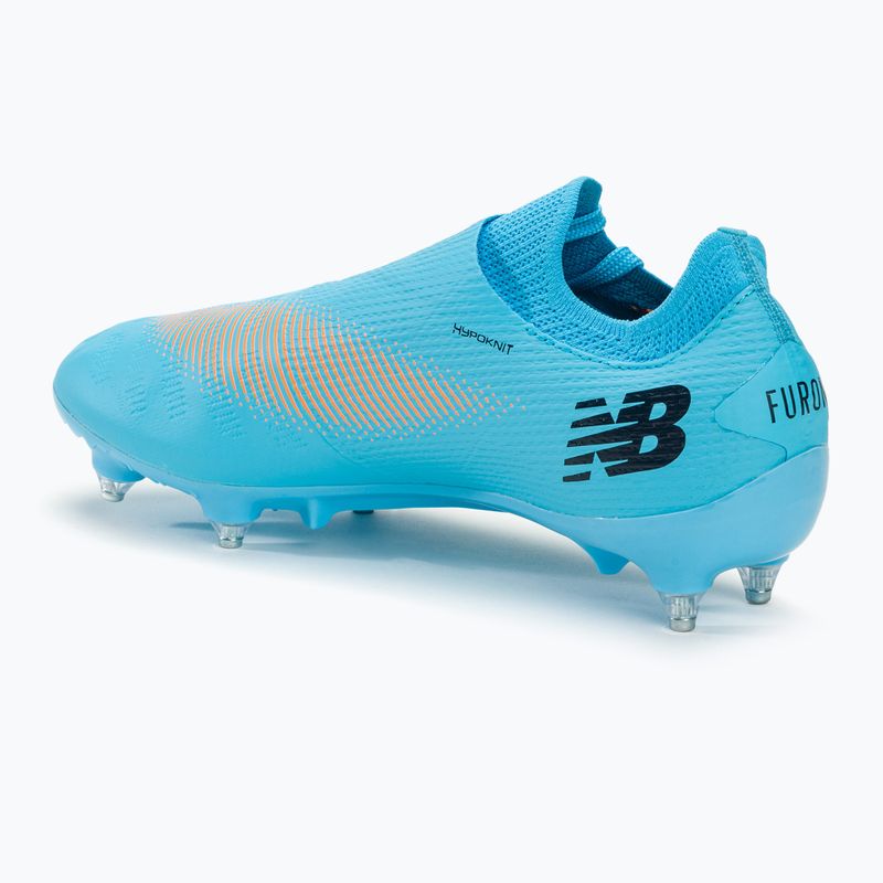 New Balance men's football boots Furon Destroy SG V7+ team sky blue 3