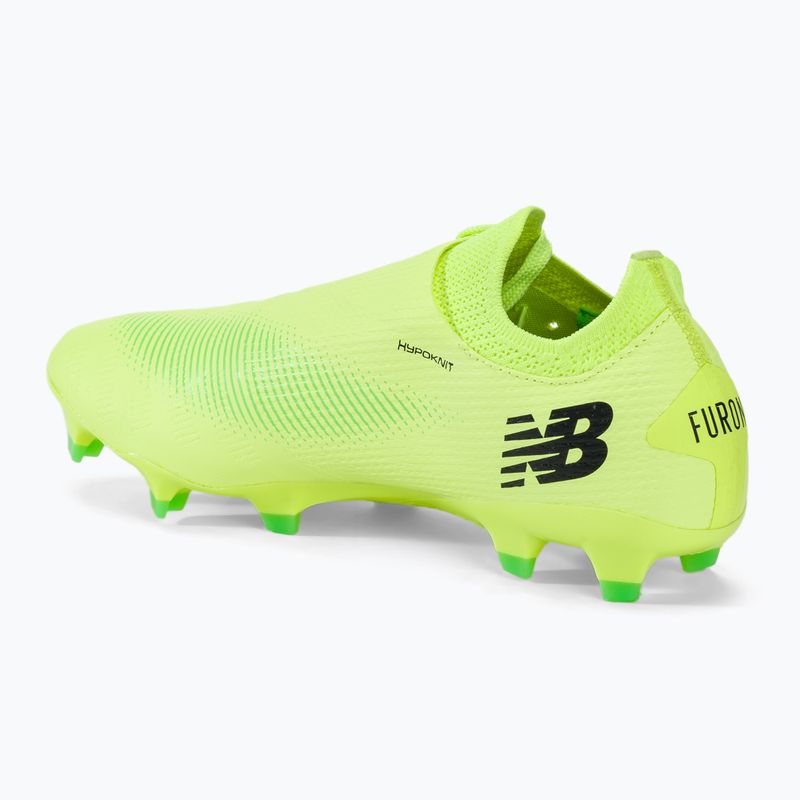 New Balance men's football boots Furon Destroy FG V7+ bleached lime glo 3